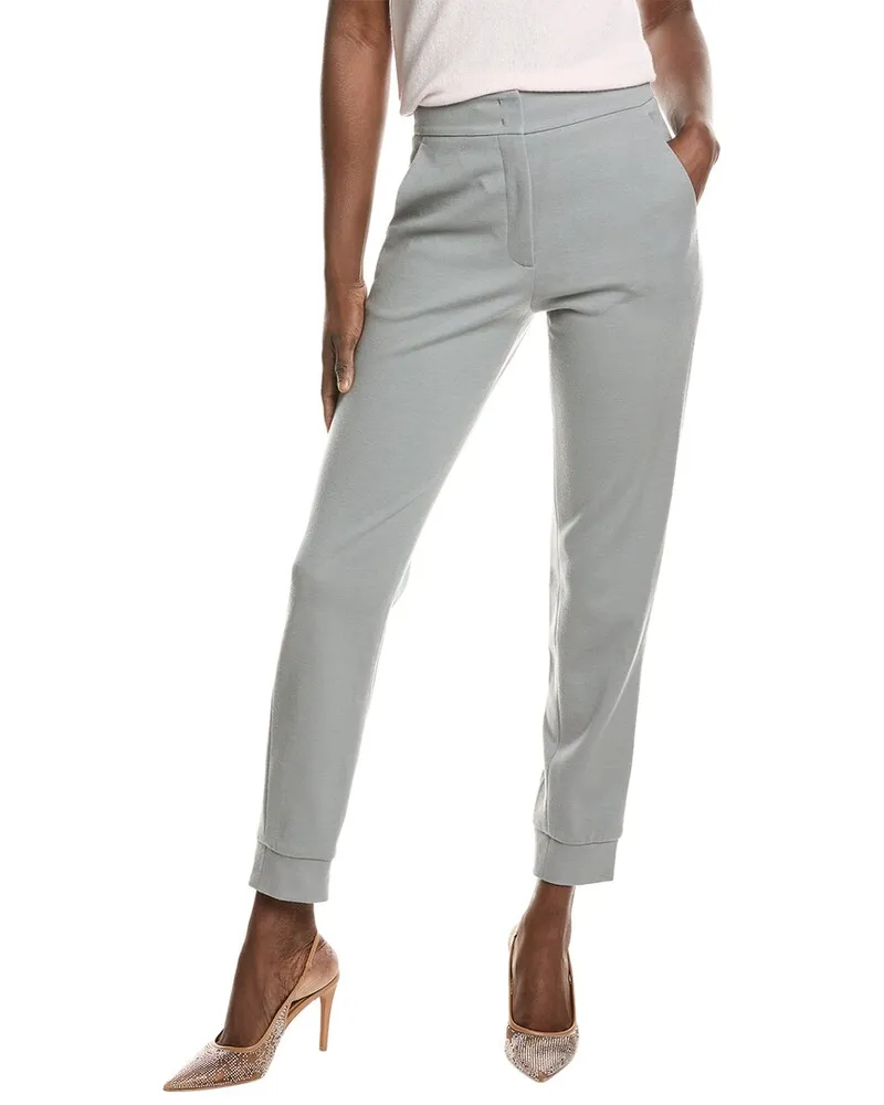 Akris Christopher Wool-Blend Pant Grey