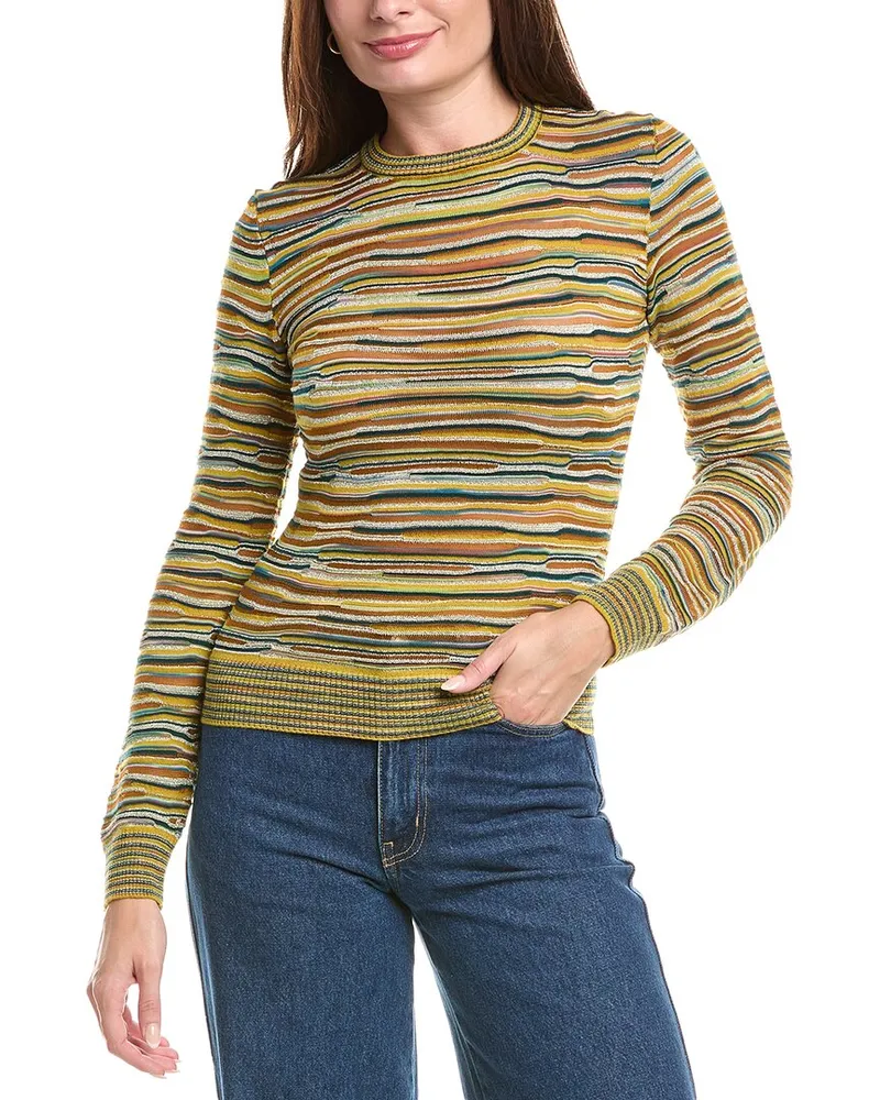 Missoni Wool-Blend Sweater Green