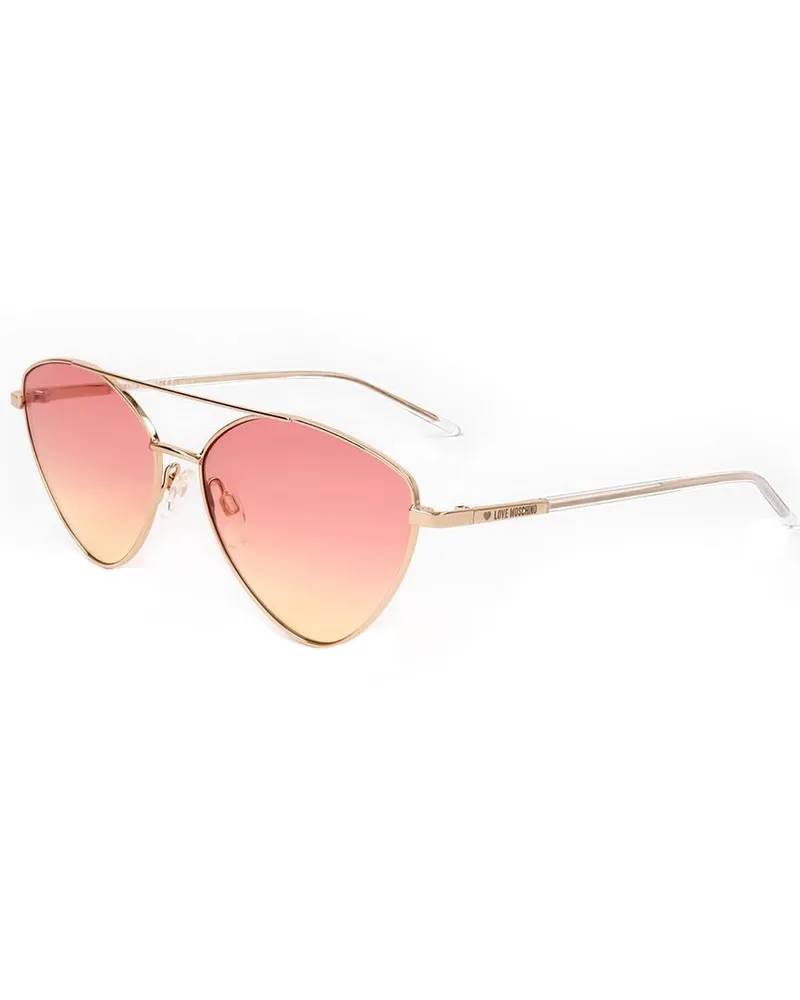 Moschino Women's MOL024 57mm Sunglasses Gold