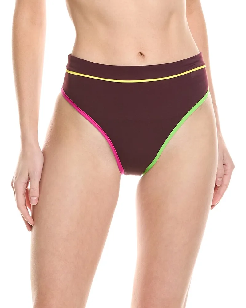 AGUA BENDITA Penelope Numen Bikini Bottom Red