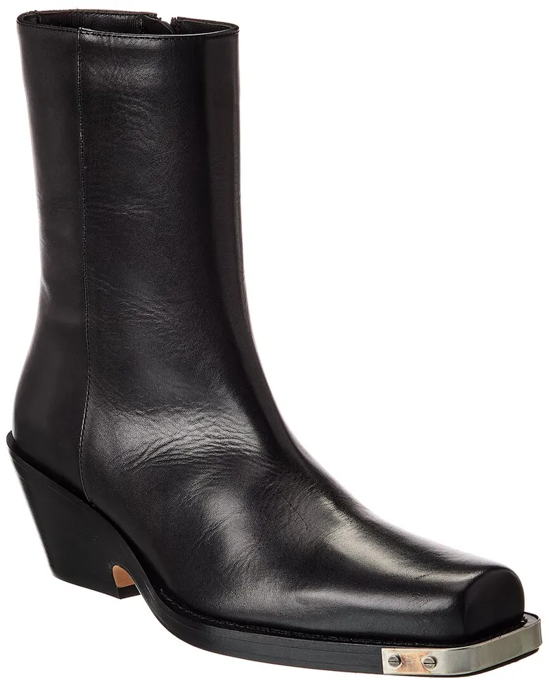 SPORTMAX Ausonia Leather Boot Black