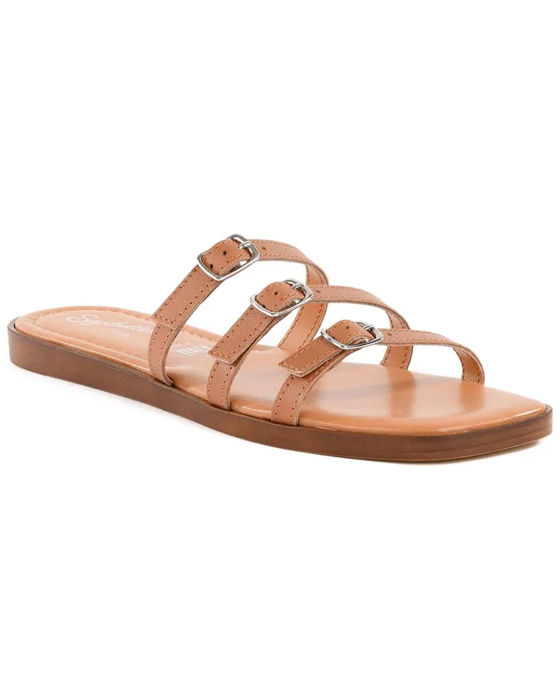 Seychelles Buckle Leather Sandal Nocolor