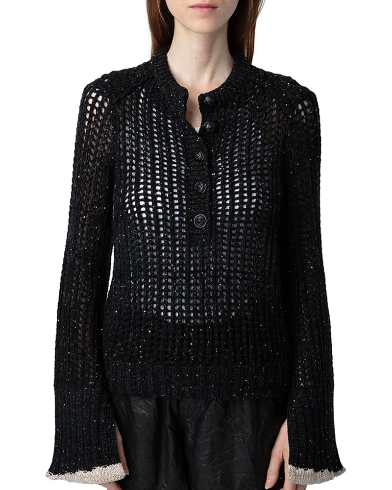 Zadig & Voltaire Cashmere & Wool-Blend Sweater Nocolor