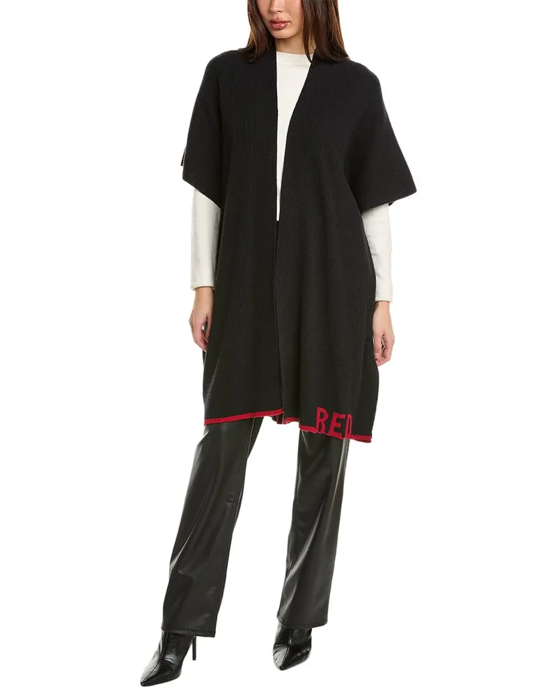 RED Valentino Wool-Blend Cardigan Black