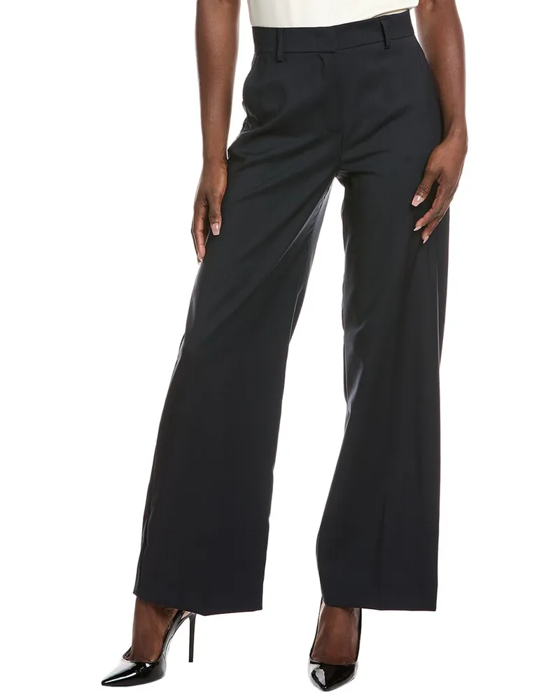 Max Mara Visivo Wool Trouser Black