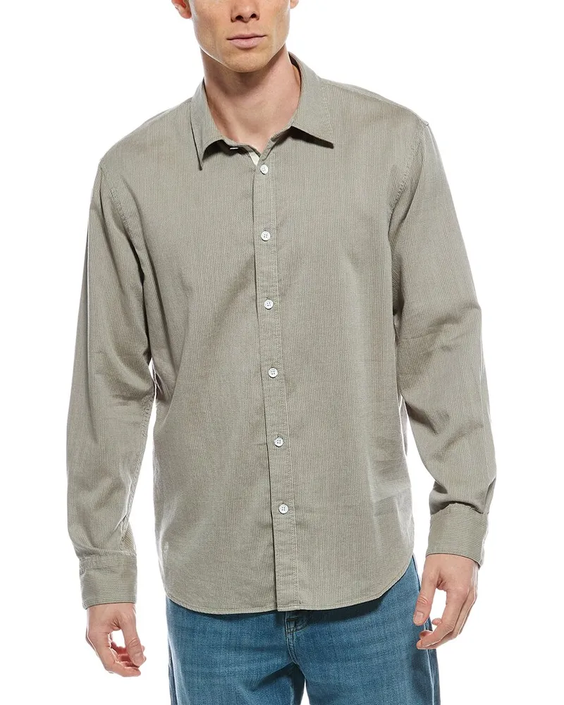 Rag & Bone Finch Zig Zag Dobby Shirt Nocolor
