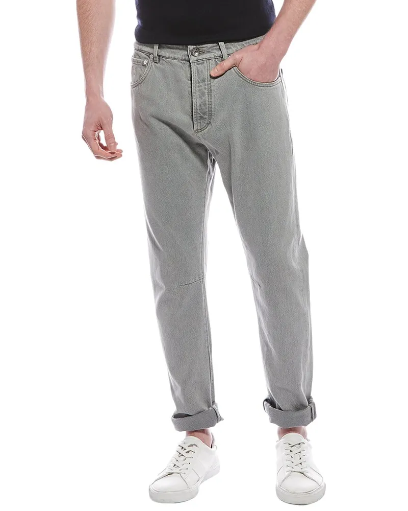 Brunello Cucinelli Leisure Fit Jean Nocolor