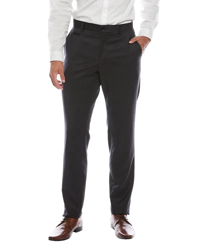 HUGO BOSS Genius Wool Trouser Gray