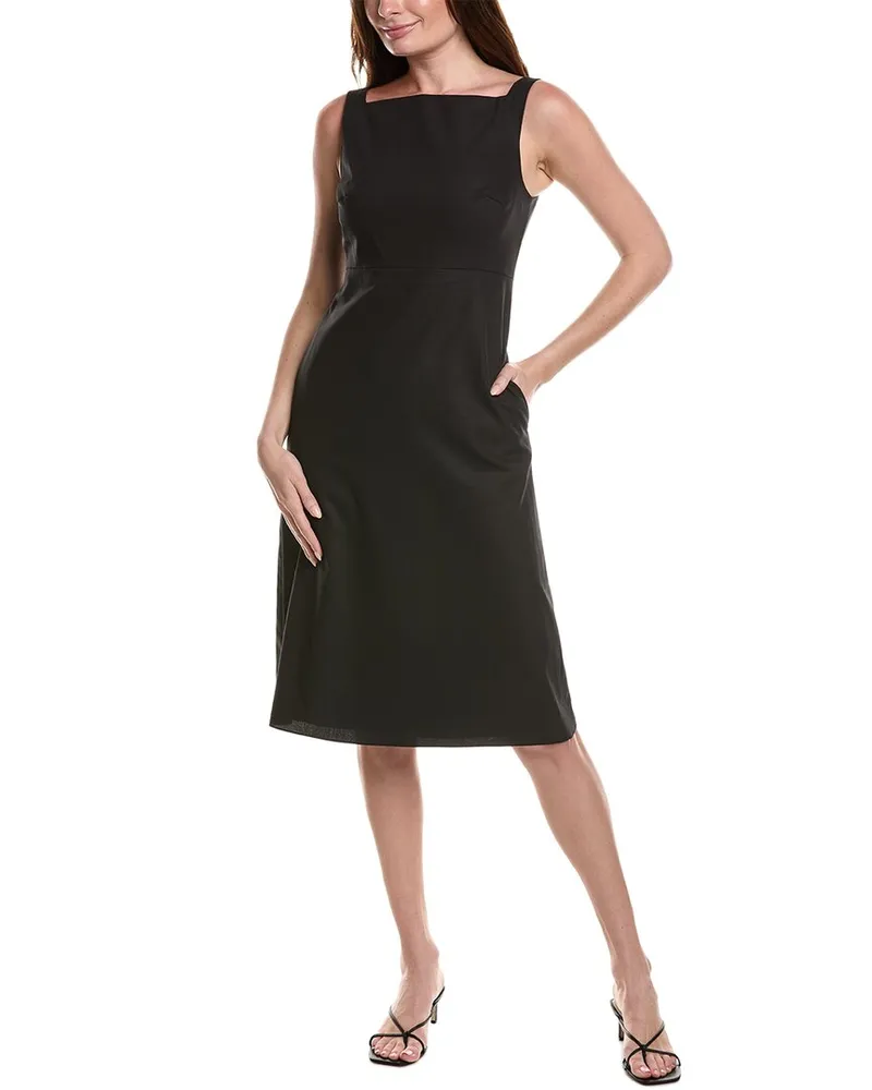 Theory Square Back Dress Nocolor