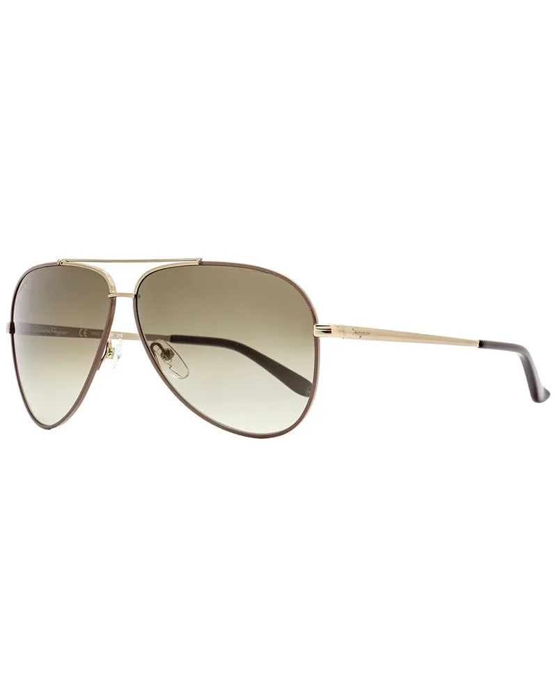 Ferragamo Unisex SF131S 60mm Sunglasses Brown