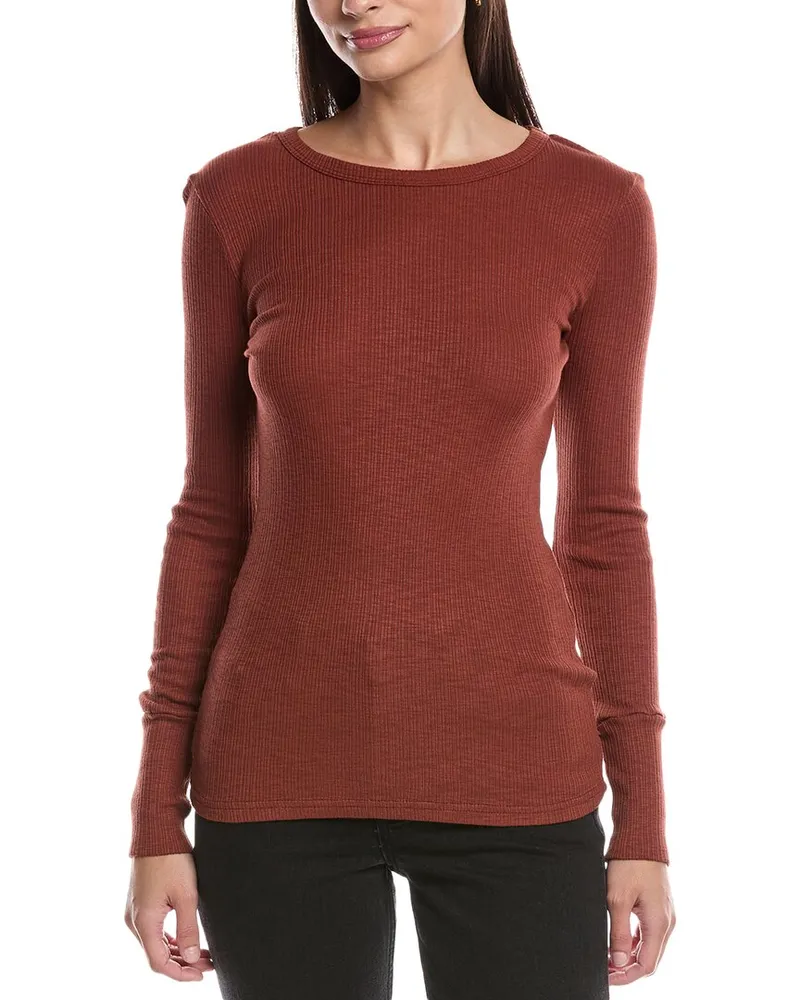 Michael Stars Harmonia T-Shirt Red