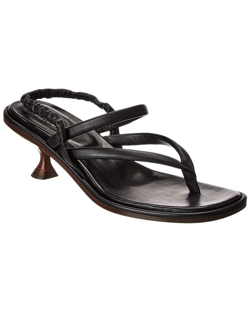 TOD'S TOD’s Leather Sandal Black