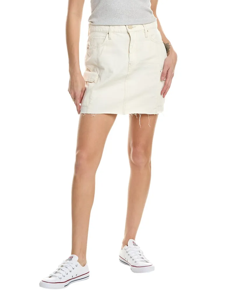 HUDSON Jeans Cargo Viper Skirt Beige