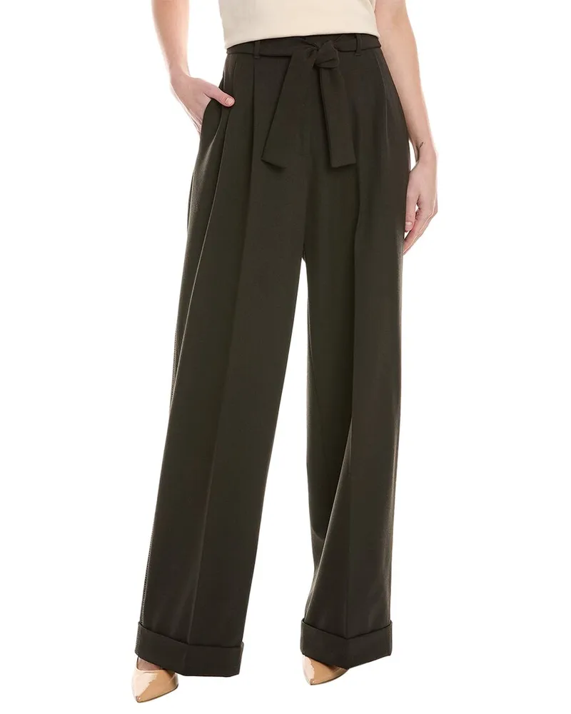 Piazza Sempione Wool-Blend Pant Brown