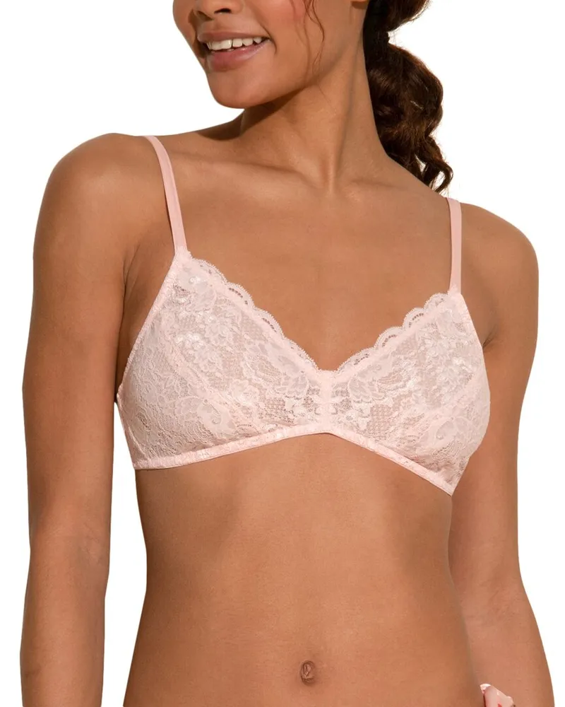 Cosabella Never Say Never Silk-Trim Bralette Nocolor