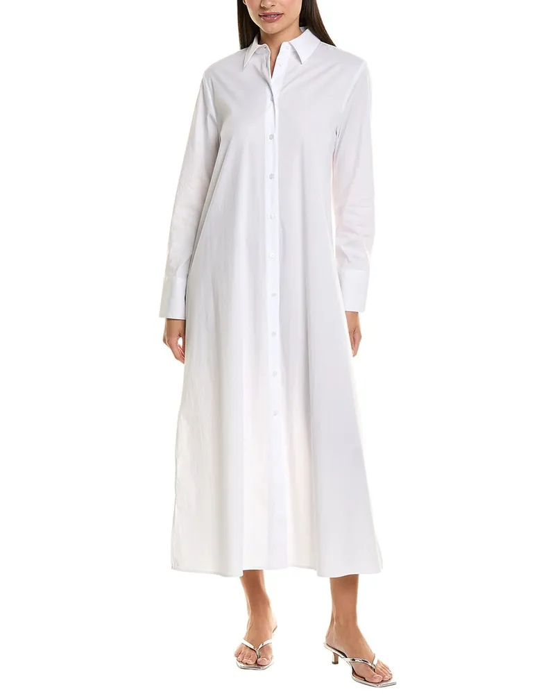 Kenneth Cole Maxi Shirtdress White