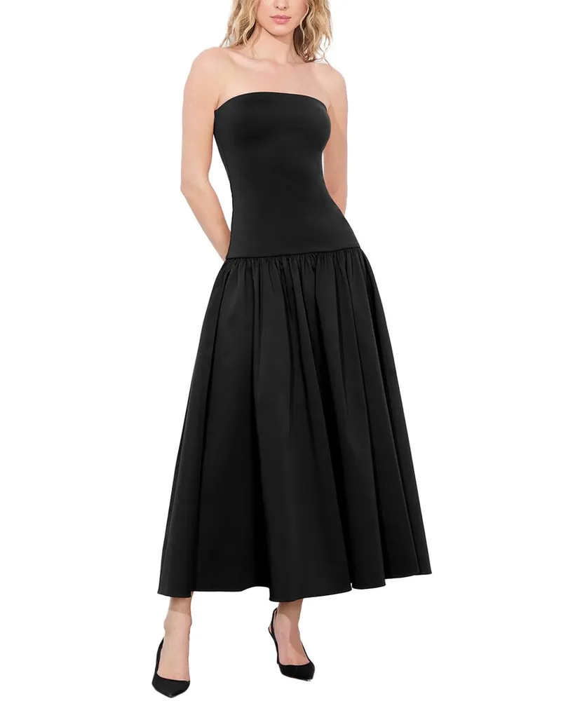 Alice + Olivia Oriana Dress Black