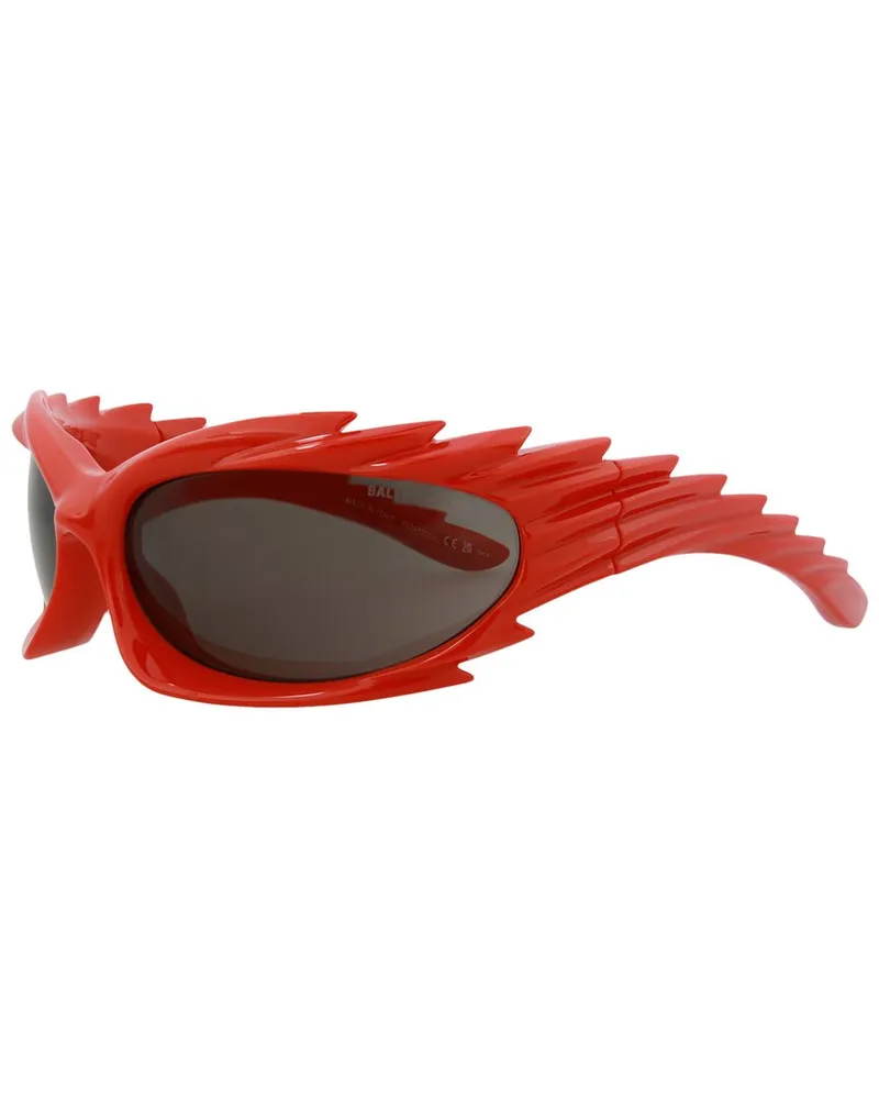 Balenciaga Unisex 78mm Polarized Sunglasses Red