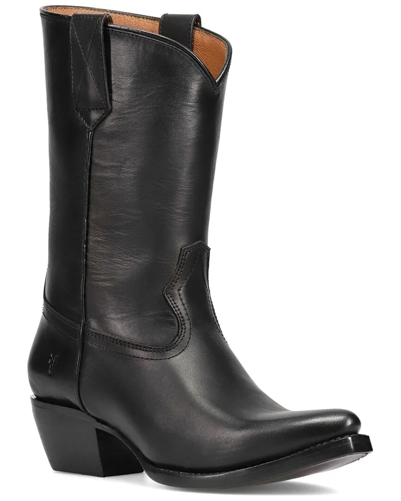 Frye Sacha Mid Pull-On Leather Boot Nocolor