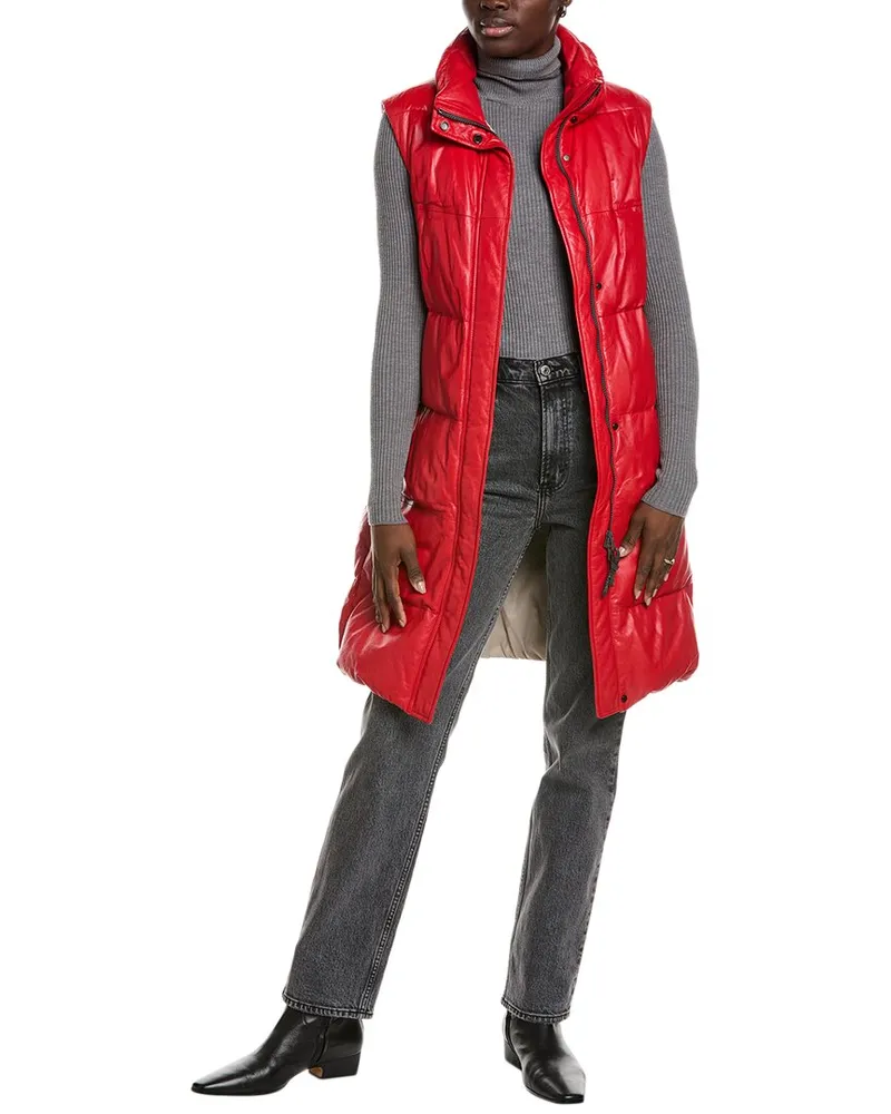 Brunello Cucinelli Leather Vest Nocolor