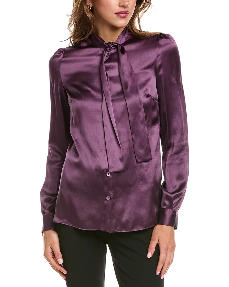 Dolce & Gabbana Sik Shirt Purple