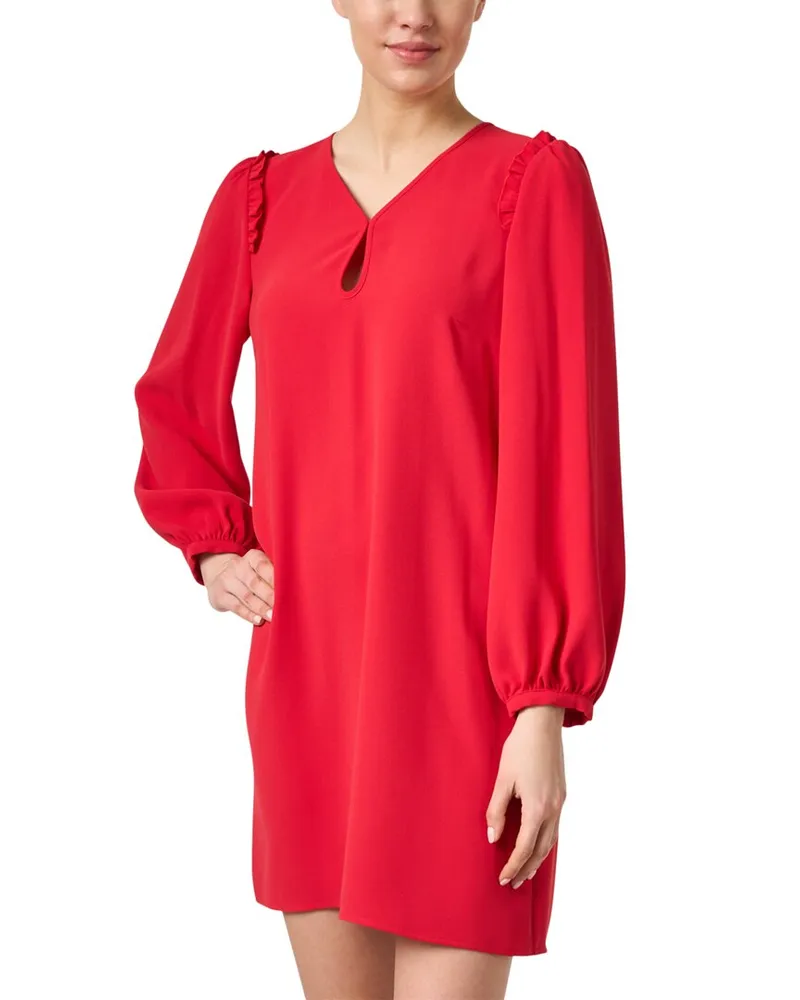Tara Jarmon Key Hole Shift Dress Shift Dress Nocolor