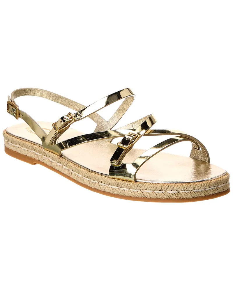 TOD'S TODs Leather Sandal Yellow
