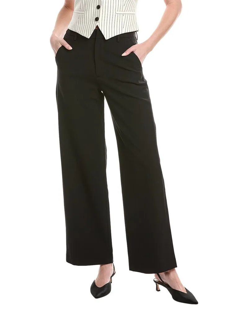 Rag & Bone Andi Wool-Blend Pant Black