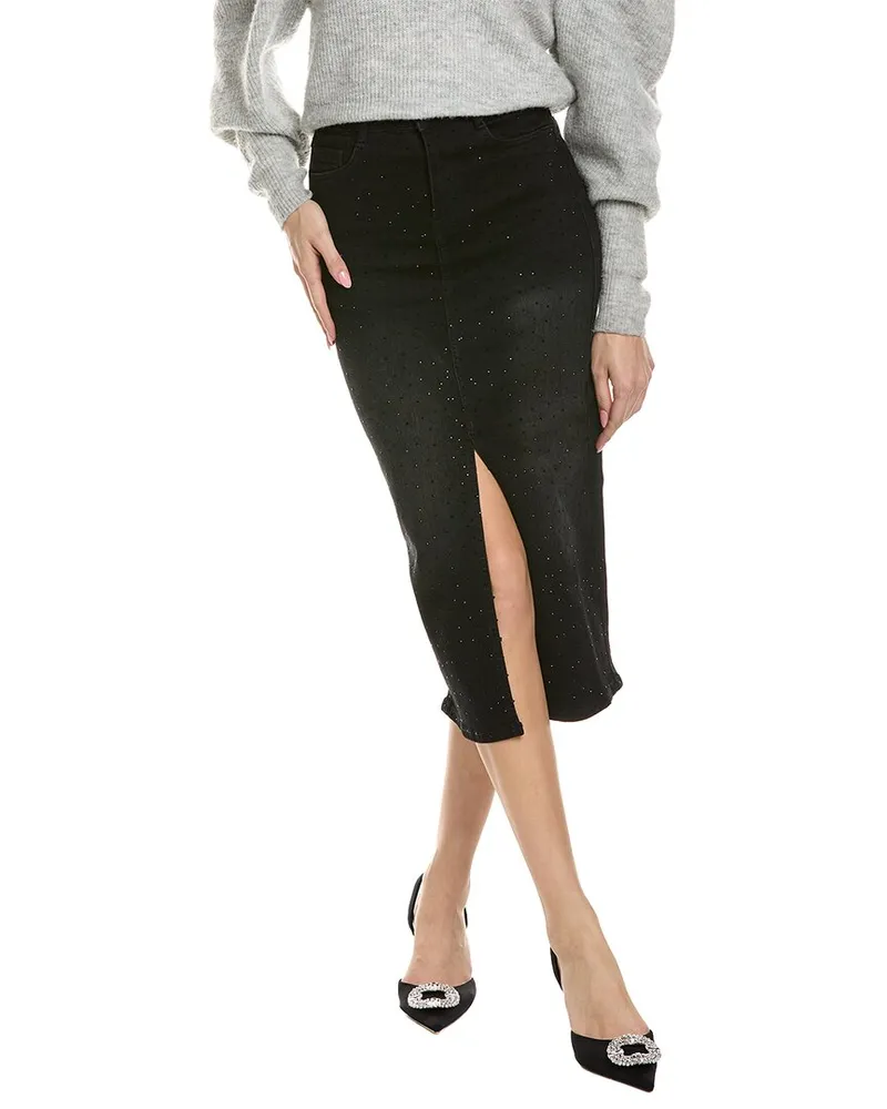 Joseph Ribkoff Denim Skirt Black