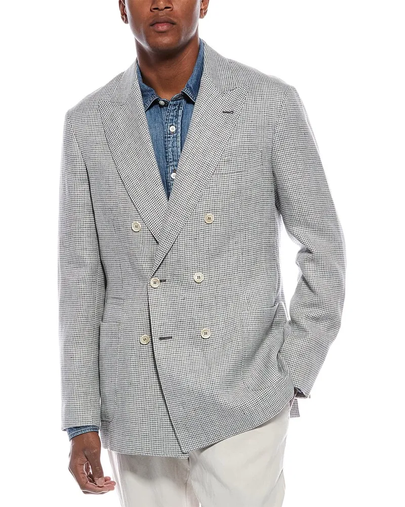 Brunello Cucinelli Linen Blazer Nocolor