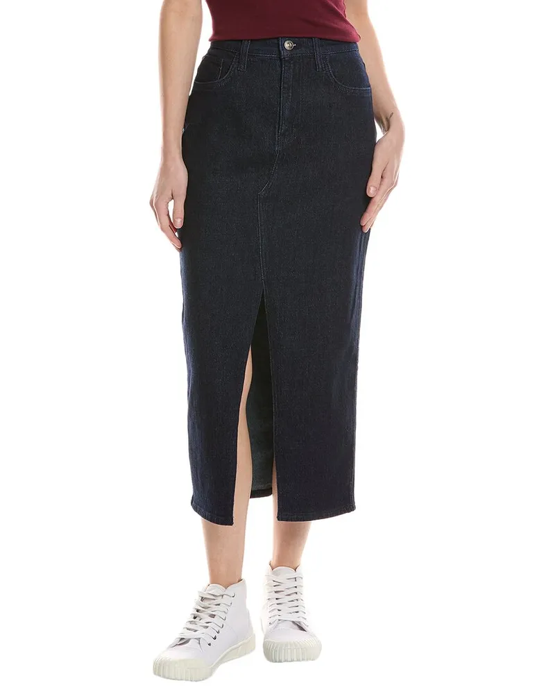 HUDSON Jeans Midi Skirt Blue