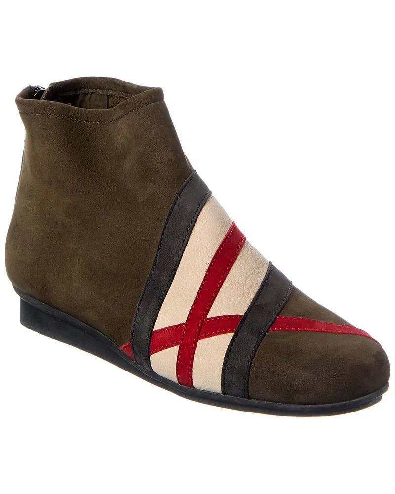 Arche Nistri Suede Bootie Brown