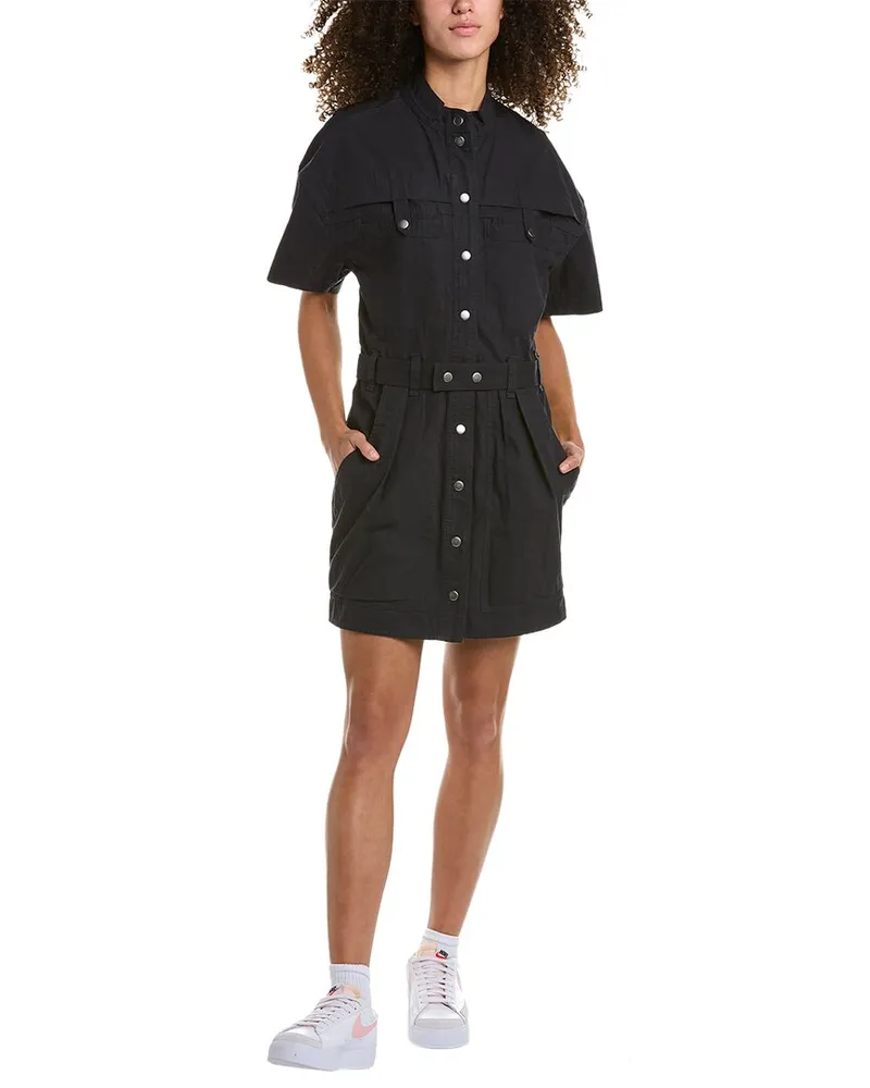 Isabel Marant Étoile Rime Mini Dress Black