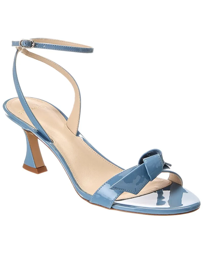 Alexandre Birman Clarita Bell 60 Patent Sandal Blue