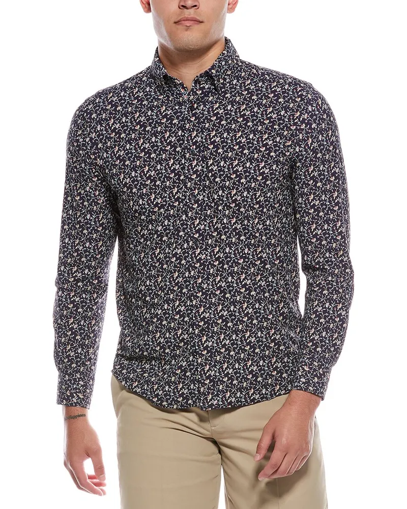 Robert Graham Vargas Classic Fit Shirt Blue