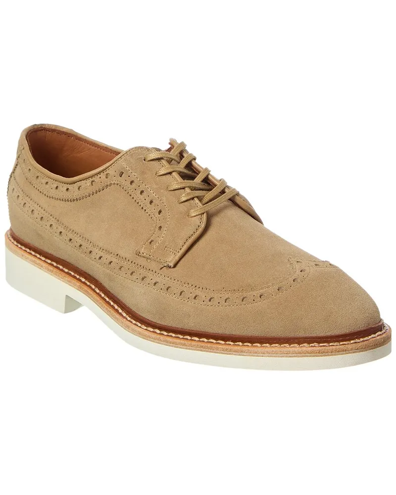 Allen Edmonds William Suede Oxford Brown
