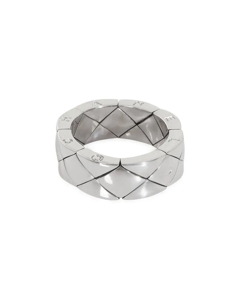 Chanel Matelasse 18K Ring (Authentic Pre-Loved Nocolor