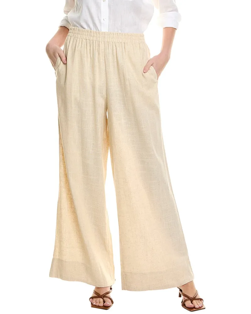1.STATE Wide Leg Casual Pant Beige