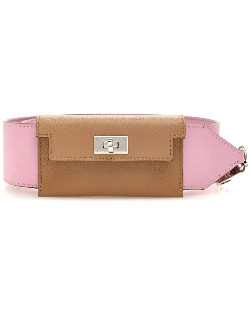 Hermès Multicolor Epsom Leather Swift Pocket Kelly Shoulder Strap (Authentic Pre-Loved Nocolor