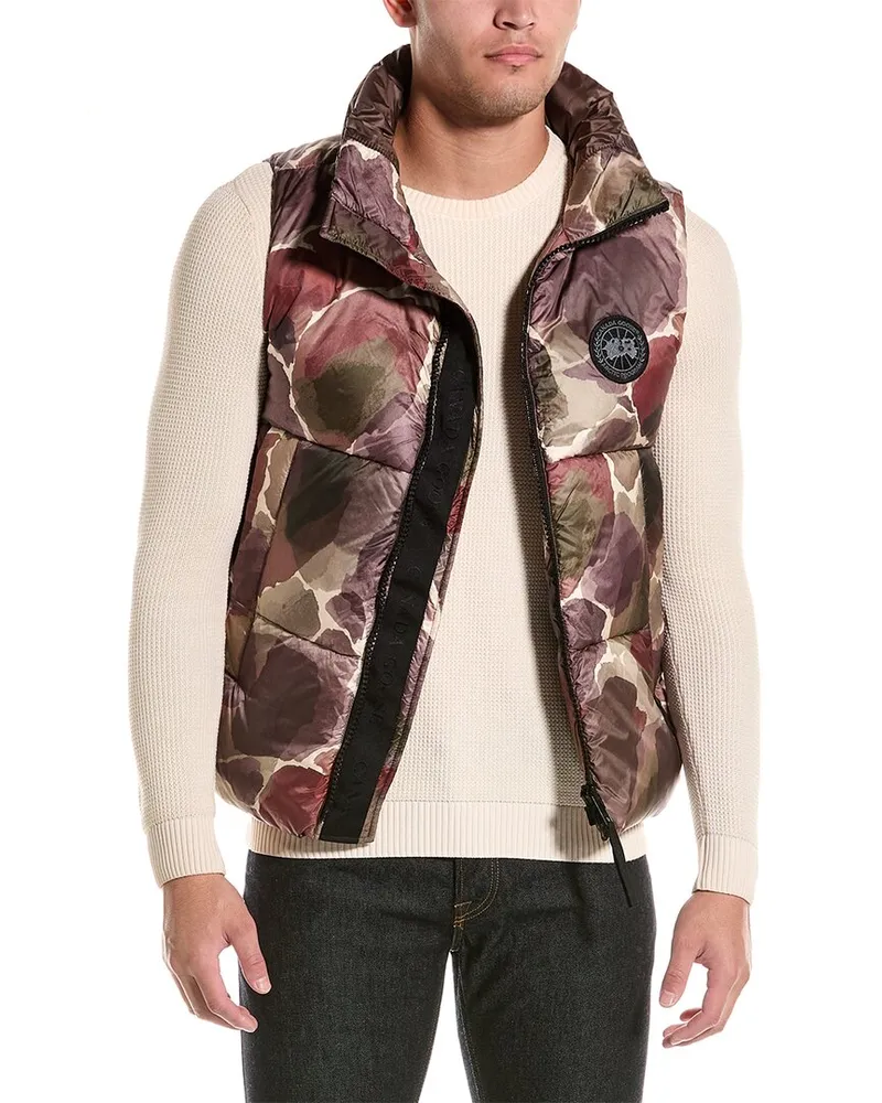 Canada Goose Everett Botanical Quilt Vest Green