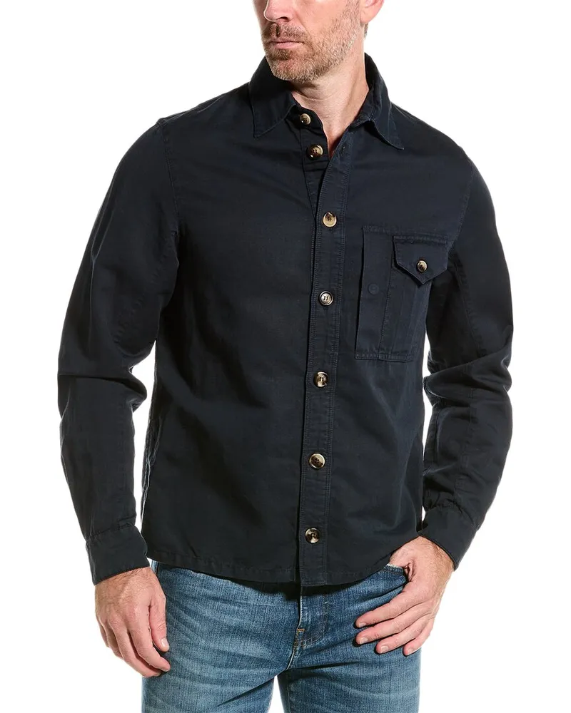Brunello Cucinelli Linen-Blend Shirt Jacket Nocolor