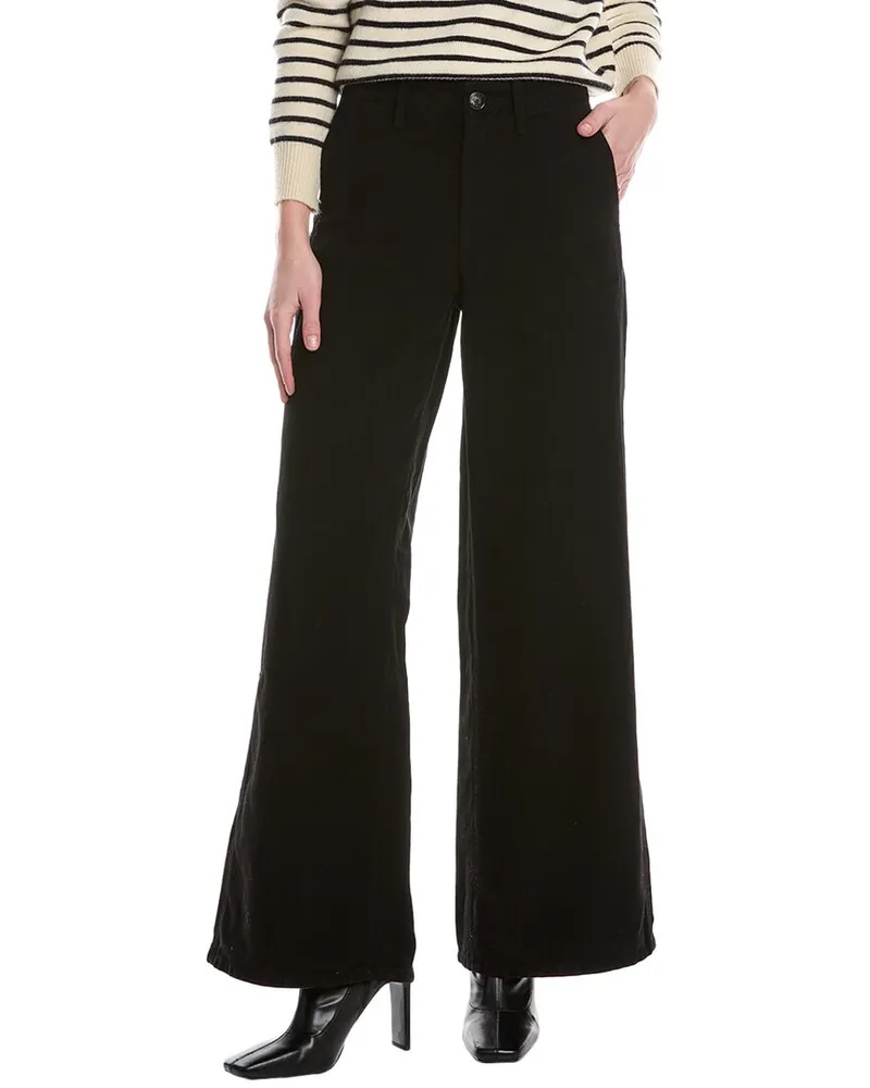 Rag & Bone Serena Wide Leg Chino Black