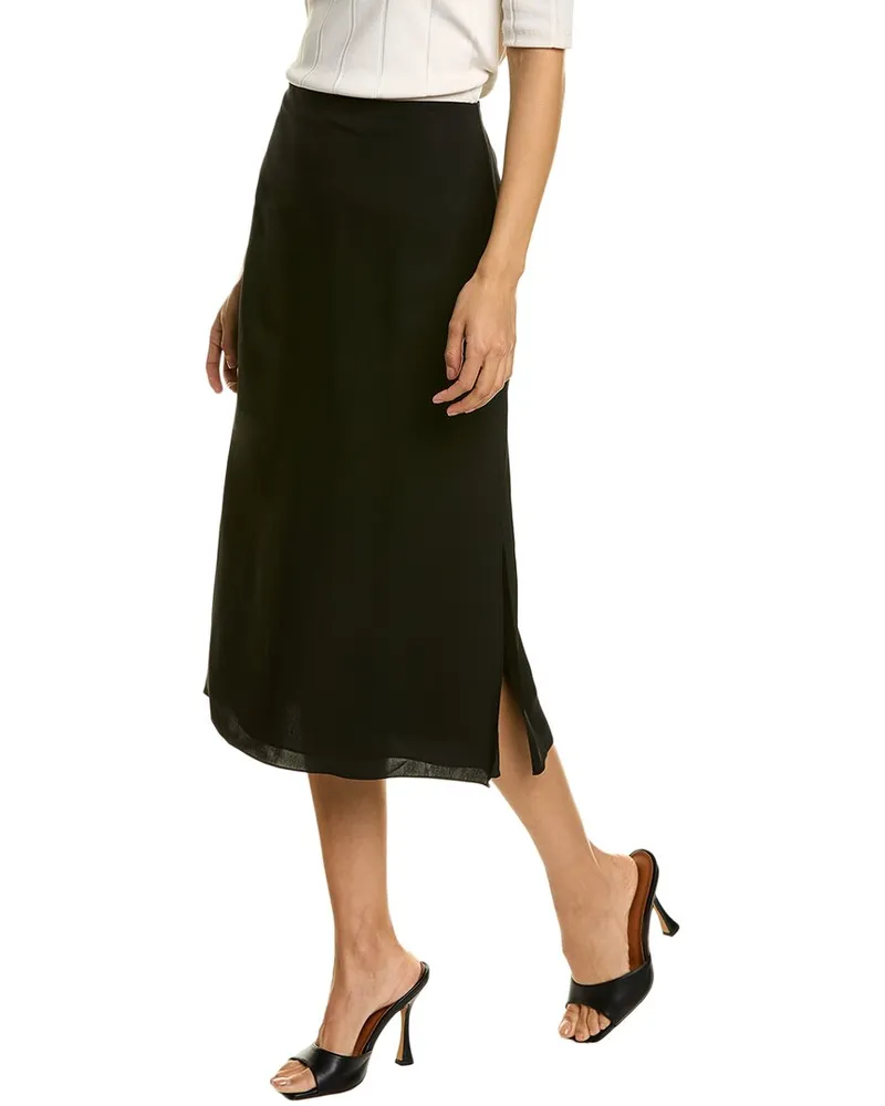 Theory Silk Skirt Nocolor