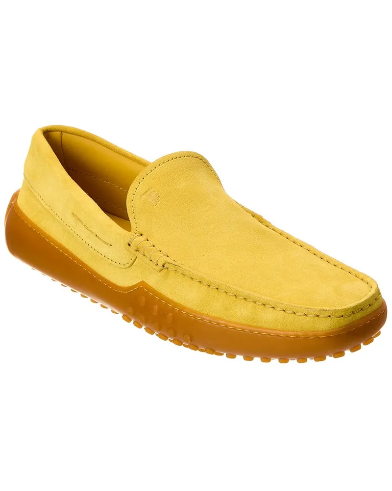 TOD'S TOD’s Gommino Suede Loafer Yellow