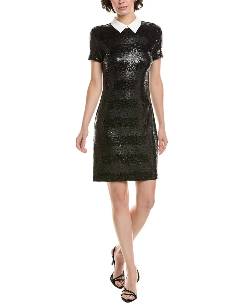 Karl Lagerfeld Sequin Mini Dress Black