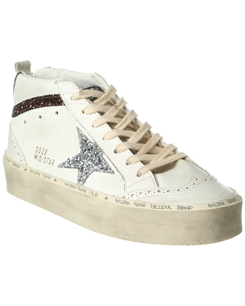 Golden Goose Midstar Leather Sneaker White