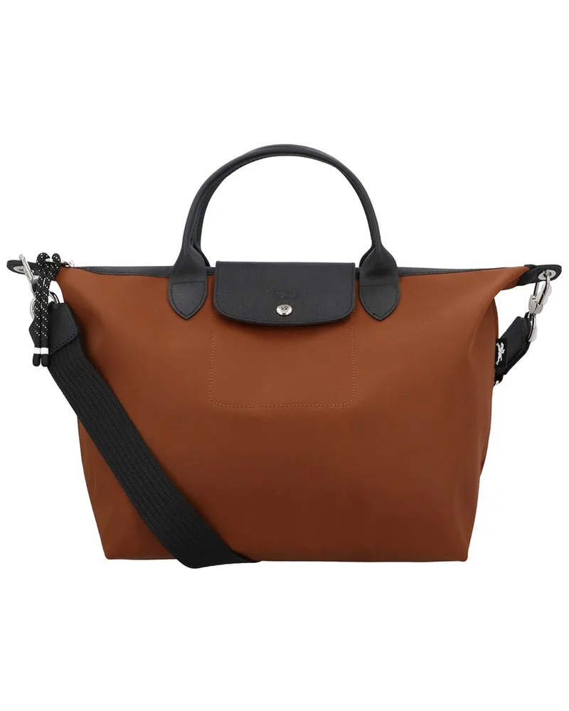 Longchamp Le Pliage Energy Large Canvas Handbag Brown