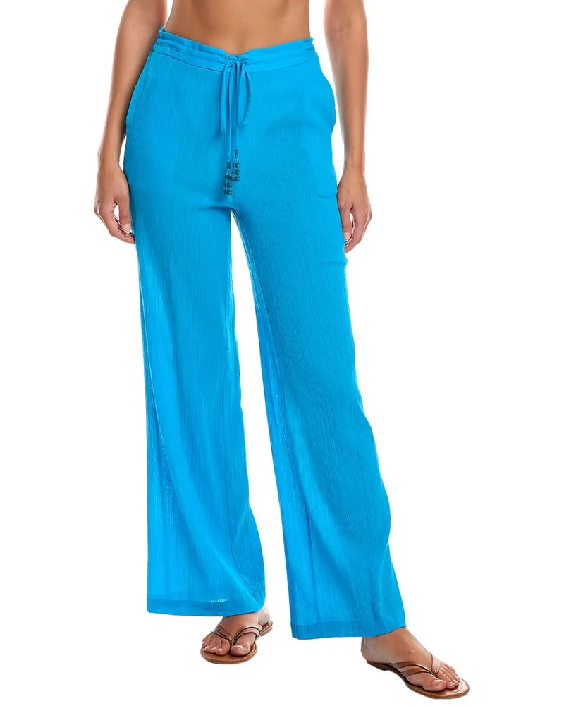 NATORI Gauze Pant Blue