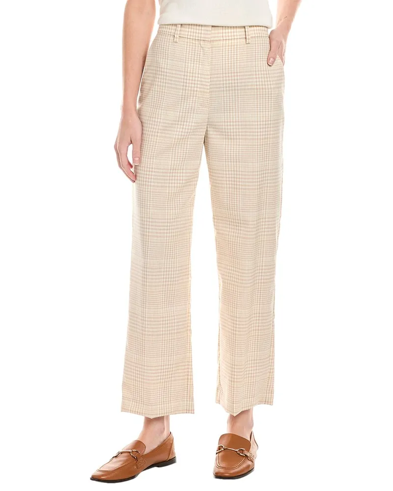 Theory Roswell Wool Pant Beige