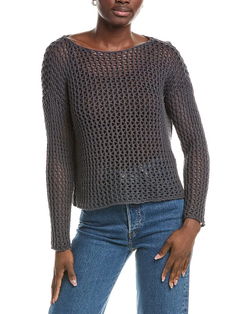 Eileen Fisher Bateau Pullover Nocolor